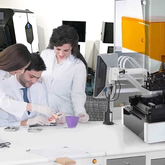 the lab
